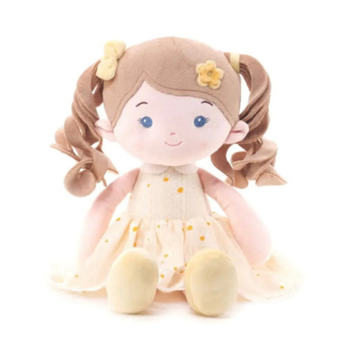 Leyadoll Soft Plush Personalized Baby Doll, My First Baby Doll for Baby Girl – Leya Doll