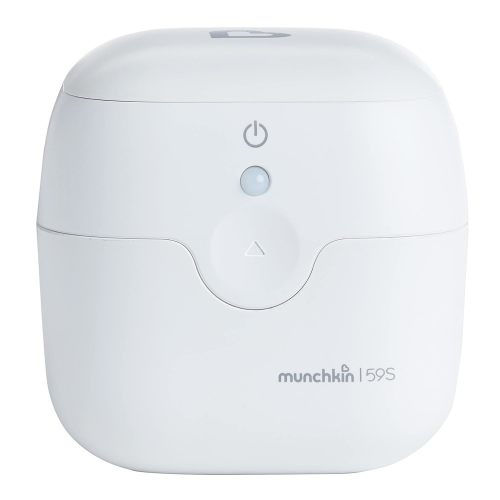 Munchkin® 59S Mini Portable UV-C Baby Pacifier Sterilizer, White