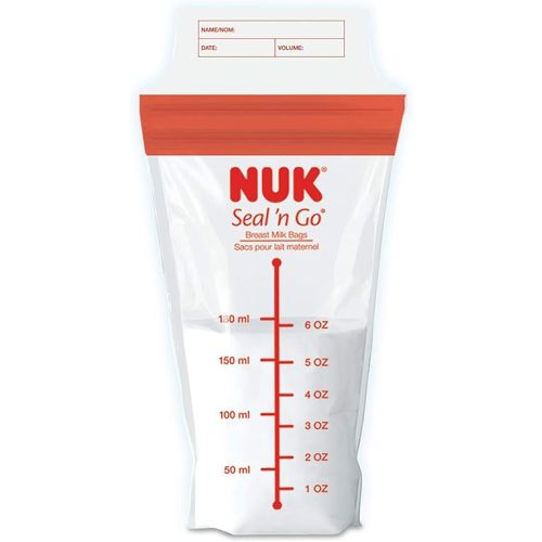 NUK Simply Natural Seal n' Go Breast Milk Bags