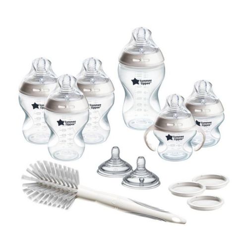 Tommee Tippee Natural Start Grow With Baby Bottle Gift Set - Clear - 12ct