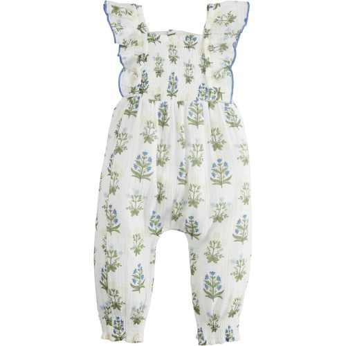 Mud Pie baby-boys Children's Bluebell Printed Longall