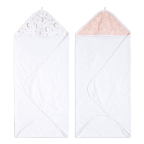 aden + anais essentials 2-pk Cotton Hooded Towels