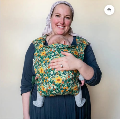 Frolic Baby Carrier – Whimsical Florals & Gnomes | hope&plum