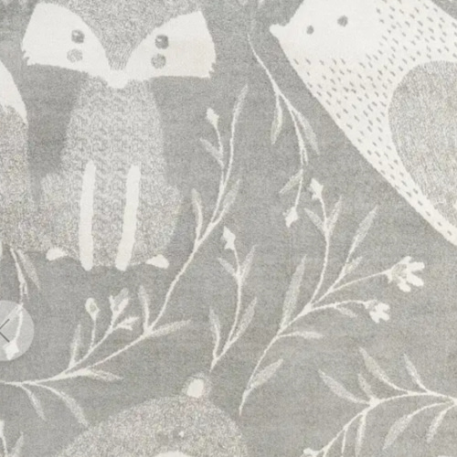 Gray 6' x 9' Whimsy Kids Rug | Rugs.com