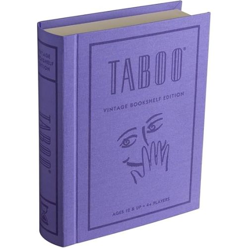 WS Game Company Taboo Vintage Bookshelf Edition