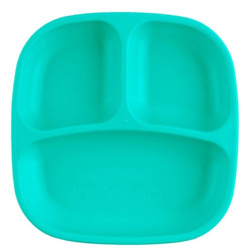 Re-play 7" Divided Dining Plate - Melon