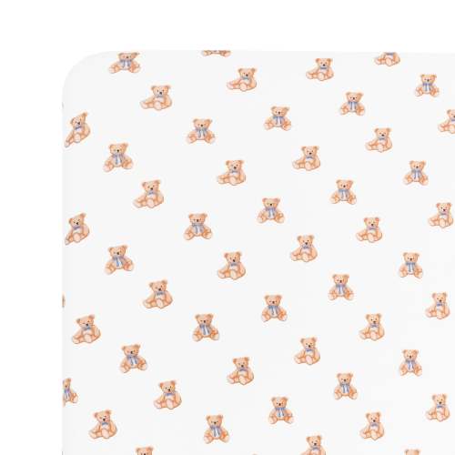 Crib Sheet in Teddy Bear