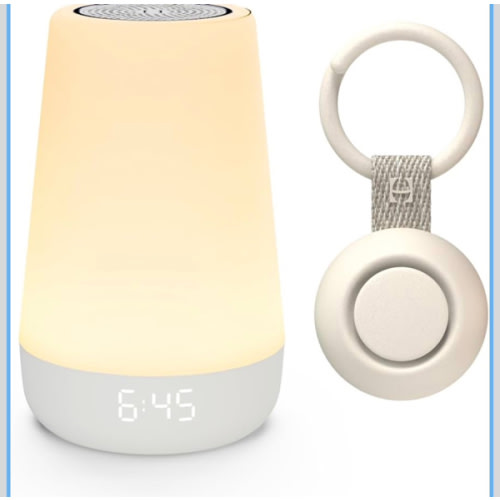 Hatch for Baby Sleep Bundle: Home & Travel Sound Machines Includes Rest 2nd Gen and Portable Hatch Go (Putty)