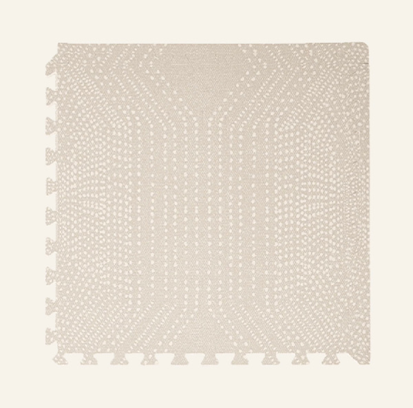 Toddlekind Haven Play Mat | 4x6 (6 tiles) | Color Deco - Ecru