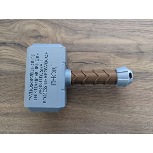 Baby’s First Mjolnir | Thor Baby Rattle | Thor’s Hammer | Thors Baby Rattle Toy | Baby Gift | 3D Printed