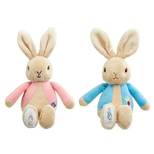 Beatrix Potter Peter Rabbit Or Flopsy Bean Rattle Assorted | Baby Bunting AU