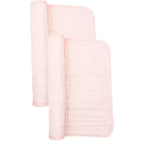 Cloud Muslin™ Burp Cloth 2 Pack - Blush – Lou Lou & Company