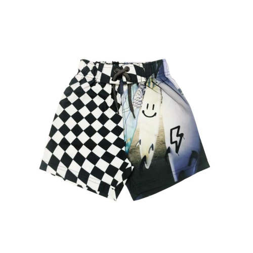 Surf Check Black Board Short | Twinkle Twinkle Little One