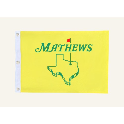 Personalized State Golf Flag - Large - ANY STATE