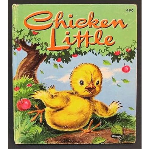 CHICKEN LITTLE Golden Tell-A-Tale Book 2641