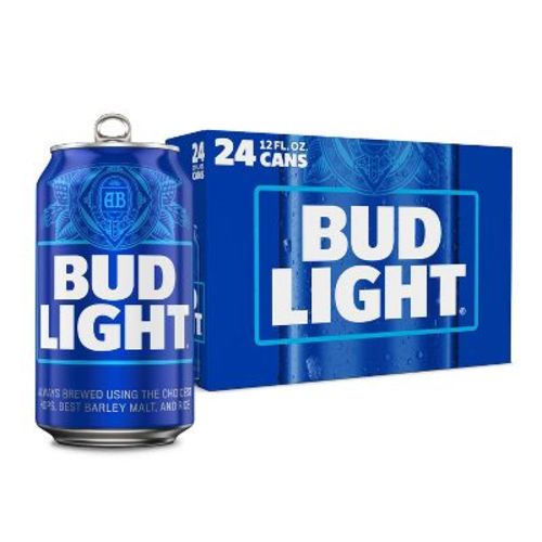 Bud Light American Lager Beer - 24pk/12 Fl Oz Cans