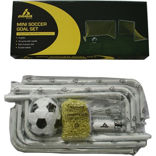 Brava Mini Soccer Goal Set