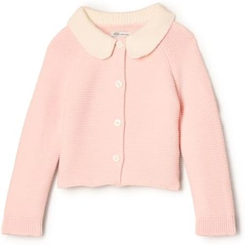 Amazon Essentials x Sofia Grainge Unisex Toddlers and Babies' Peter Pan Collar Sweater Jacket
