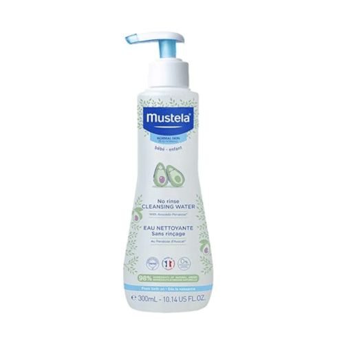 Mustela Baby Cleansing Water - No-Rinse Micellar Water - 10.1 Fl Oz