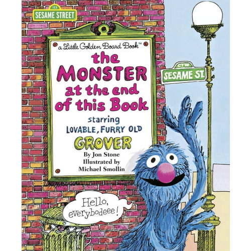 The Monster at the End of This Book, (Board Book)