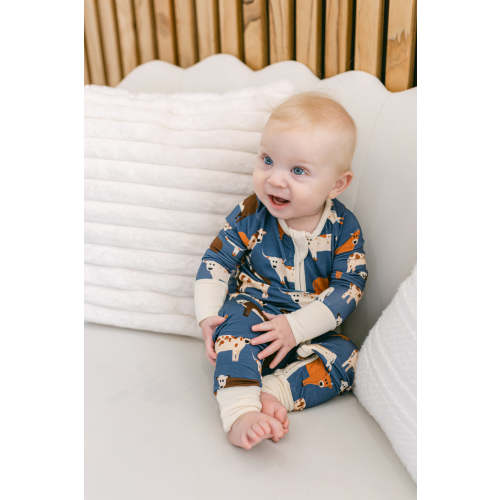 Stockyards Premium Zipper Romper