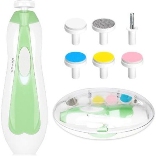 Baby Nail Trimmer & Nail Clippers, 6 In 1 Grooming Kit Manicure Set For Baby, Toddler And Adults, Purple