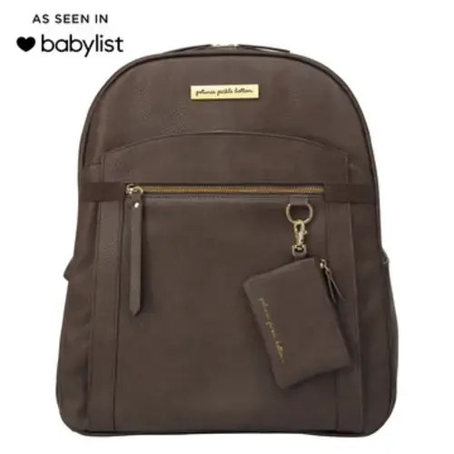 2-in-1 Provisions Breast Pump & Diaper Bag Backpack in Saddle