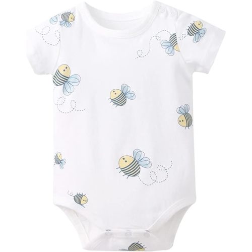 pureborn Baby Boys Girls Bodysuit Super Soft Cotton Romper 0-24 Months