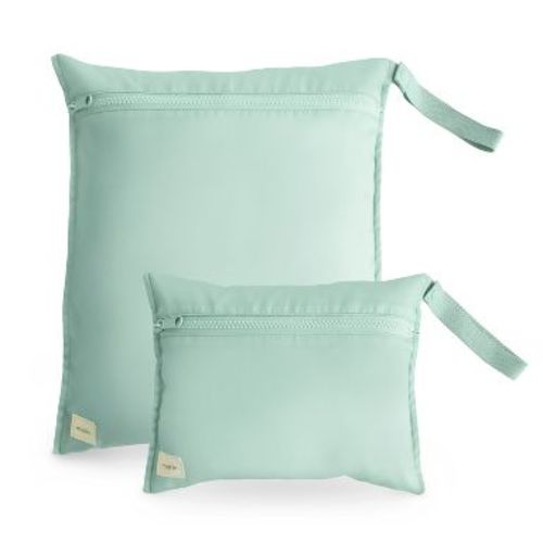 Water Resistant Wet Bag Roman Green One Size