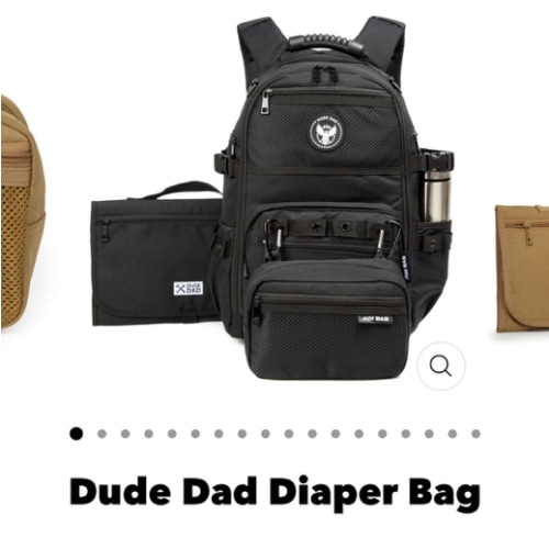 Dude Dad Diaper Bag
