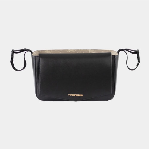 Peek-A-Boo Vegan Leather Stroller Caddy 2.0 in Toffee