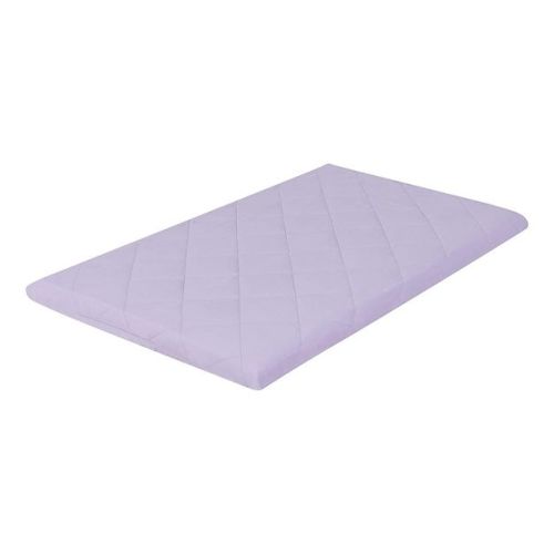 Everyday Kids Pastel Lavender Pack n Play Quilted Mattress Sheet – Ultra-Soft Portable Crib Sheet for Baby Girls, Playpen or Mini Crib