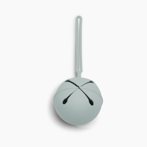 AEIOU Silicone Pacifier Pouch - Sage