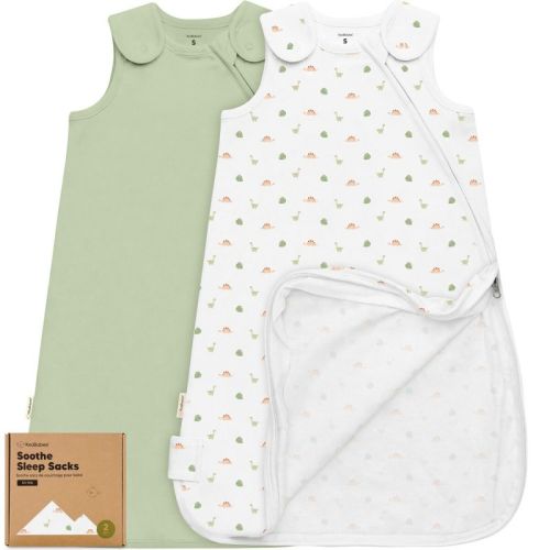 Keababies 2-pack Sleep Sacks For Babies, Soothe Sleeping Sack Wearable Blanket, Infant, Toddler, Newborn Swaddle Sack (roarsome, Small)