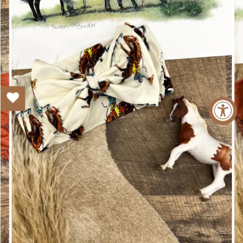 Wild West Cowgirls Bows (Sold Separately)