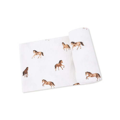 Mini Horses - Swaddle Blanket