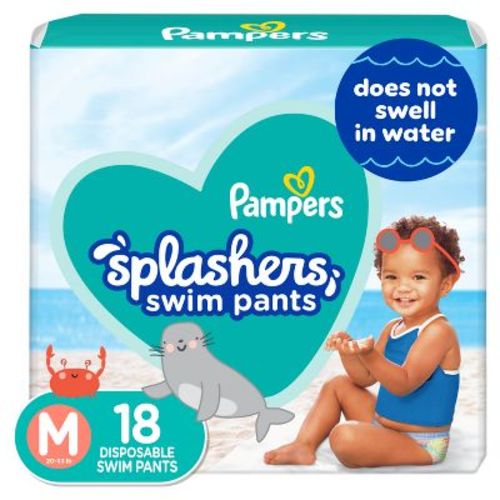 Pampers Splashers Disposable Swim Pants Jumbo Pack - S - 20ct