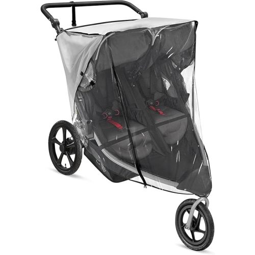 Stroller Rain Cover Compatible with BOB Gear Duallie Strollers, Weatherproof, Protect from Sun Dust Snow