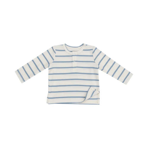 Angel Dear Ribbed Stripe Glacier Lake - L/S Henley