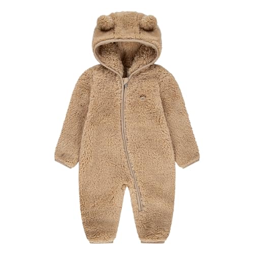 Small Story High-Pile Fleece Bunting - Oat, 0-3 M