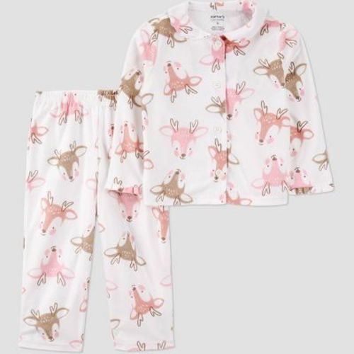 Carter's Just One You® Toddler Girls' 2pc Christmas Long Sleeve Pajama Set