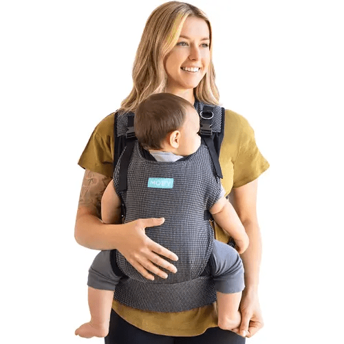 Moby Cloud Ultra-Light Hybrid Carrier | Baby Carrier for Mothers, Fathers and Caregivers | Baby Carrier Newborn to Toddler | Baby Holder Can Carry Infants up to 33 lbs | Lightweight | High Rise