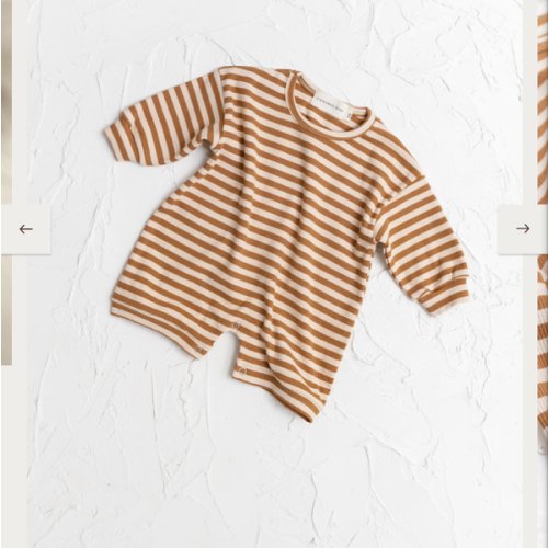 Hampton Romper - Cinnamon