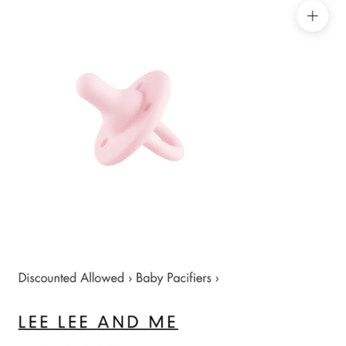 Blush Pacifier