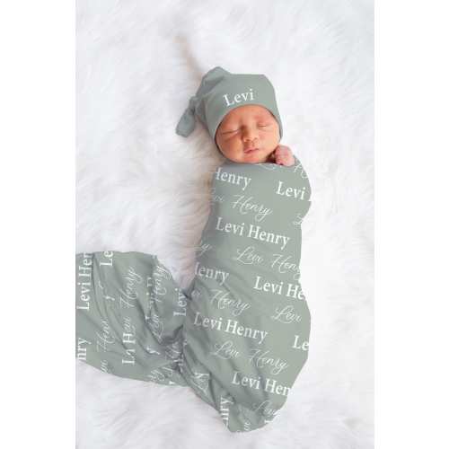 Personalized Baby Name Blanket, Personalized Baby Gift, Custom Coming Home, Gender Neutral Hospital Blanket, Baby Shower Gift, JS14