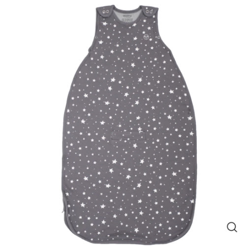 4 Season® Ultimate Baby Sleep Bag, Merino Wool & Organic Cotton, Star Gray