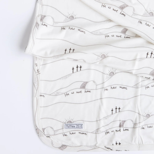 Early Sunday Morning Swaddle Bamboo – Holy Pals