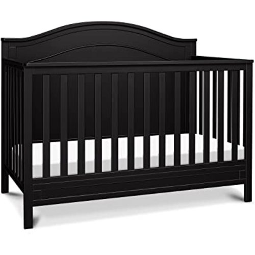 DaVinci Charlie 4-in-1 Convertible Crib in Ebony, Greenguard Gold Certified