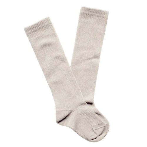 The Ribbed Sock - Oatmeal – Manymoons