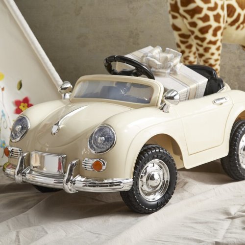 Lil' Rider Classic Car for Kids with Remote - 6V Battery Powered Ride On Toy with Lights and AUX Port by Lil' Rider & Reviews | Wayfair
